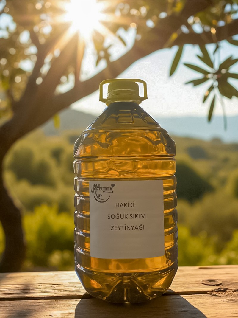 Soğuk Sıkım Zeytinyağı 5 lt.