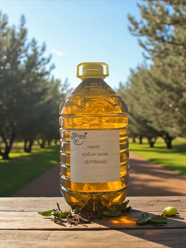 Soğuk Sıkım Zeytinyağı 5 lt.